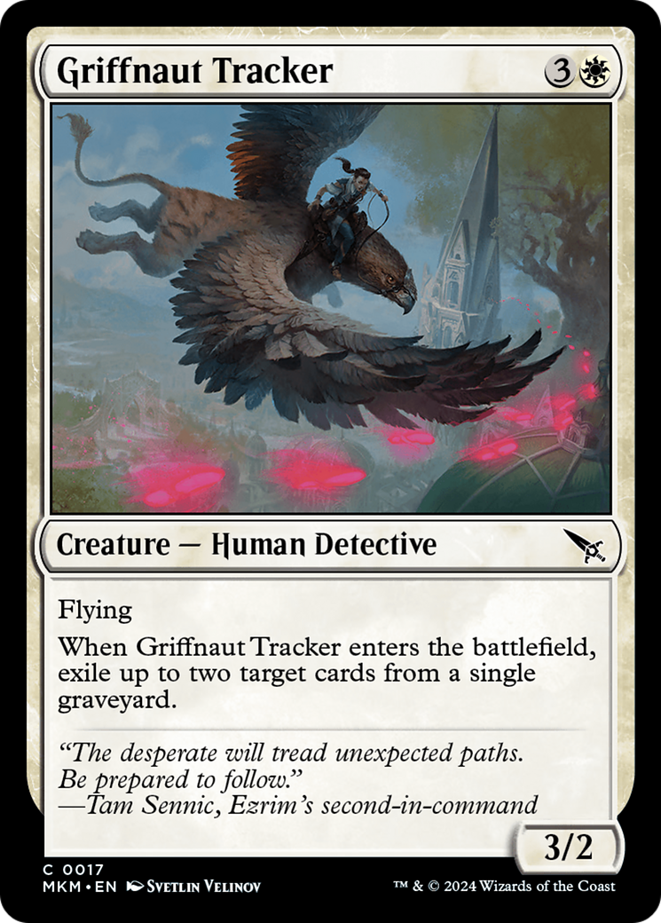 Griffnaut Tracker [Murders at Karlov Manor] | Tabernacle Games