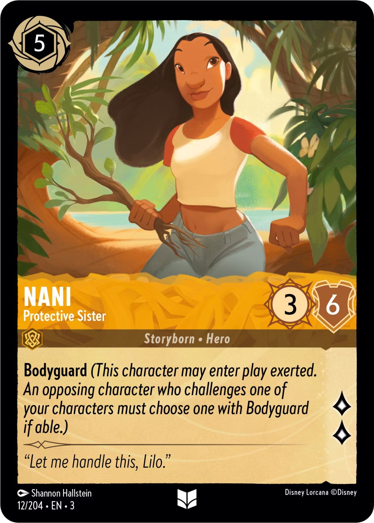 Nani - Protective Sister (12/204) [Into the Inklands] | Tabernacle Games