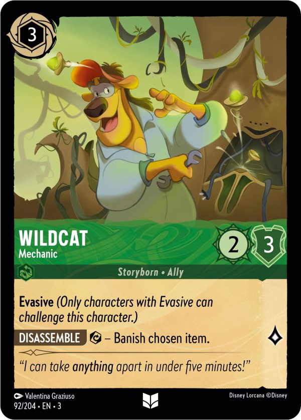 Wildcat - Mechanic (92/204) [Into the Inklands] | Tabernacle Games