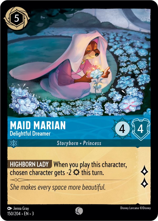 Maid Marian - Delightful Dreamer (150/204) [Into the Inklands] | Tabernacle Games