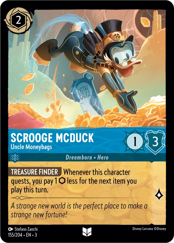 Scrooge McDuck - Uncle Moneybags (155/204) [Into the Inklands] | Tabernacle Games