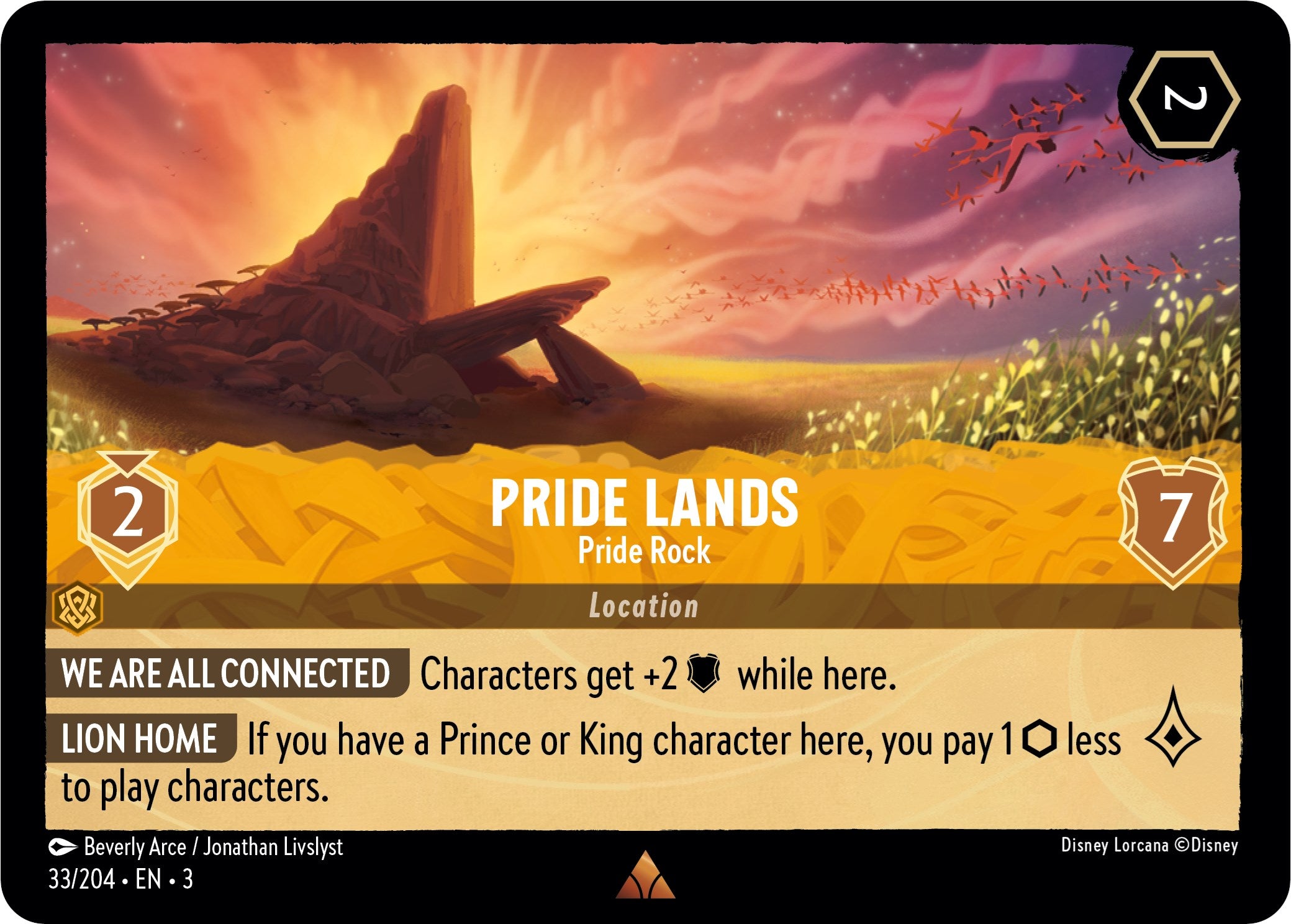 Pride Lands - Pride Rock (33/204) [Into the Inklands] | Tabernacle Games
