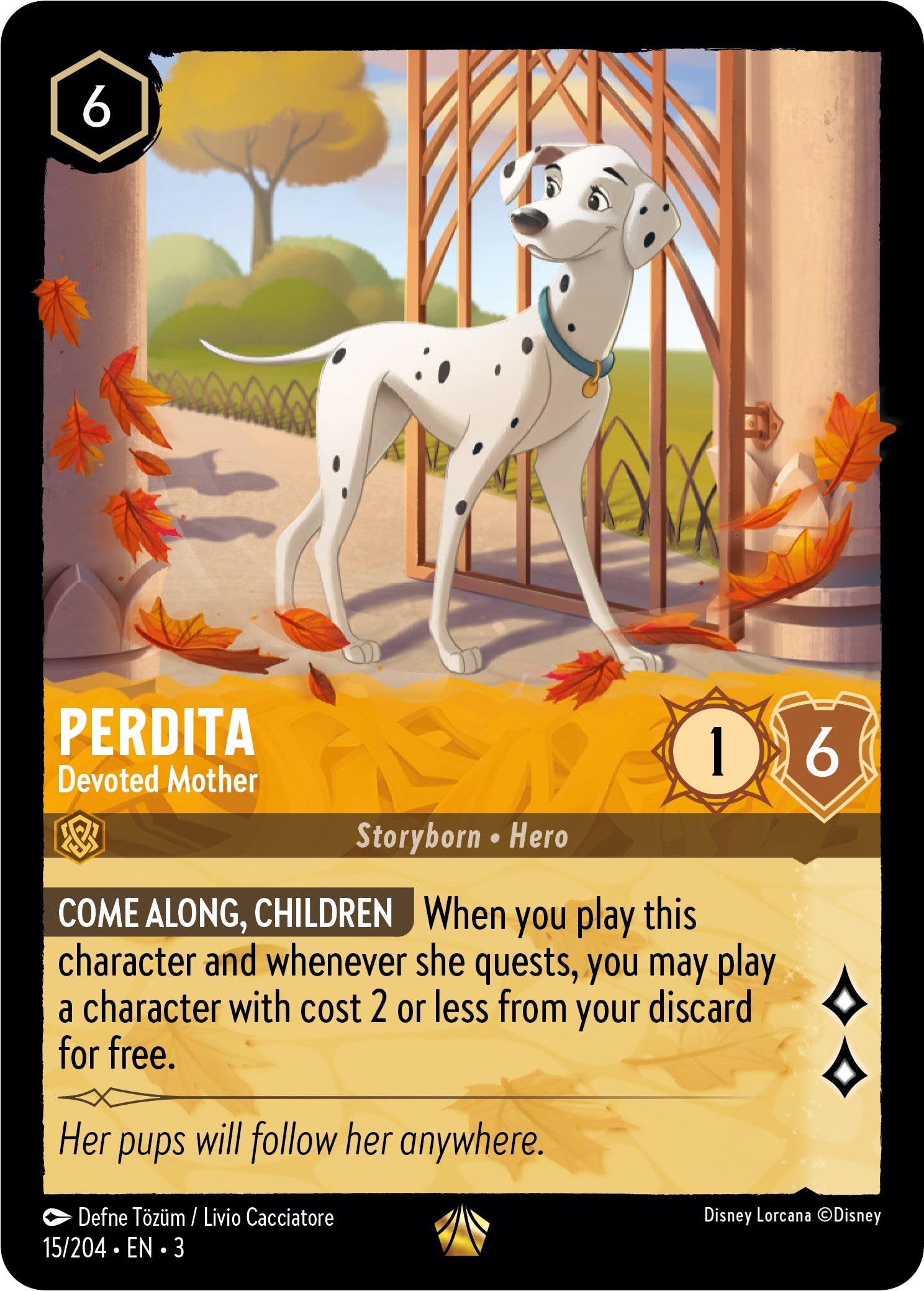 Perdita - Devoted Mother (15/204) [Into the Inklands] | Tabernacle Games
