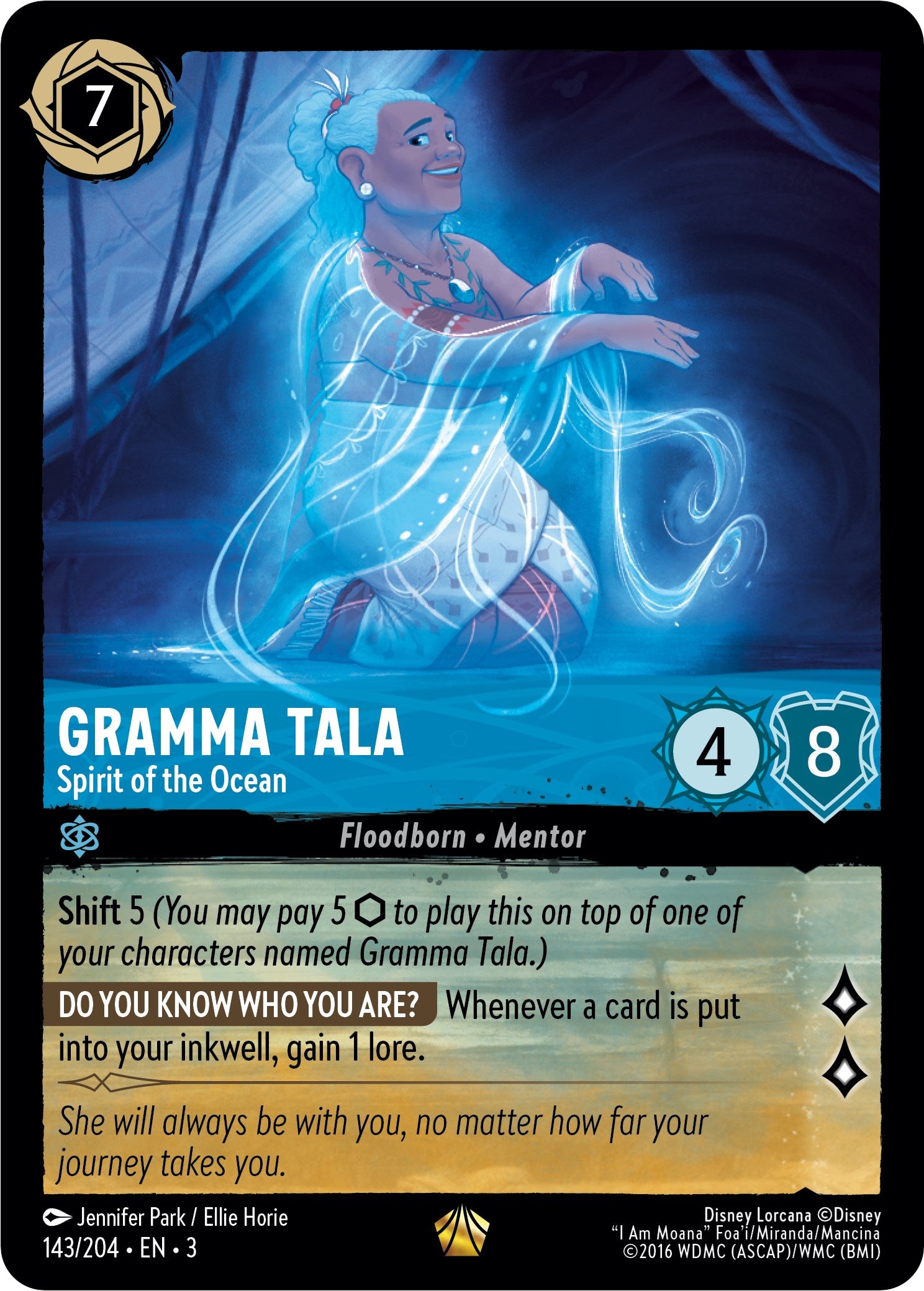 Gramma Tala - Spirit of the Ocean (143/204) [Into the Inklands] | Tabernacle Games