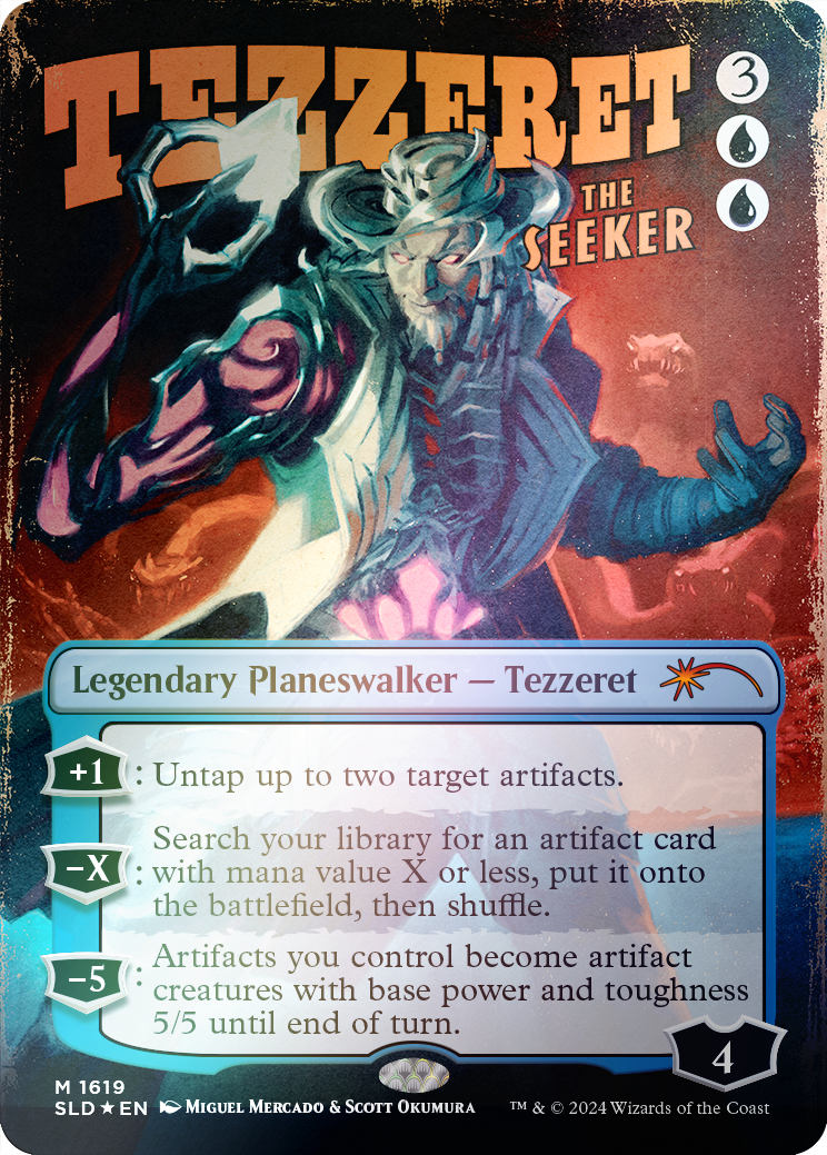 Tezzeret the Seeker (1619) (Rainbow Foil) [Secret Lair Drop Series] | Tabernacle Games