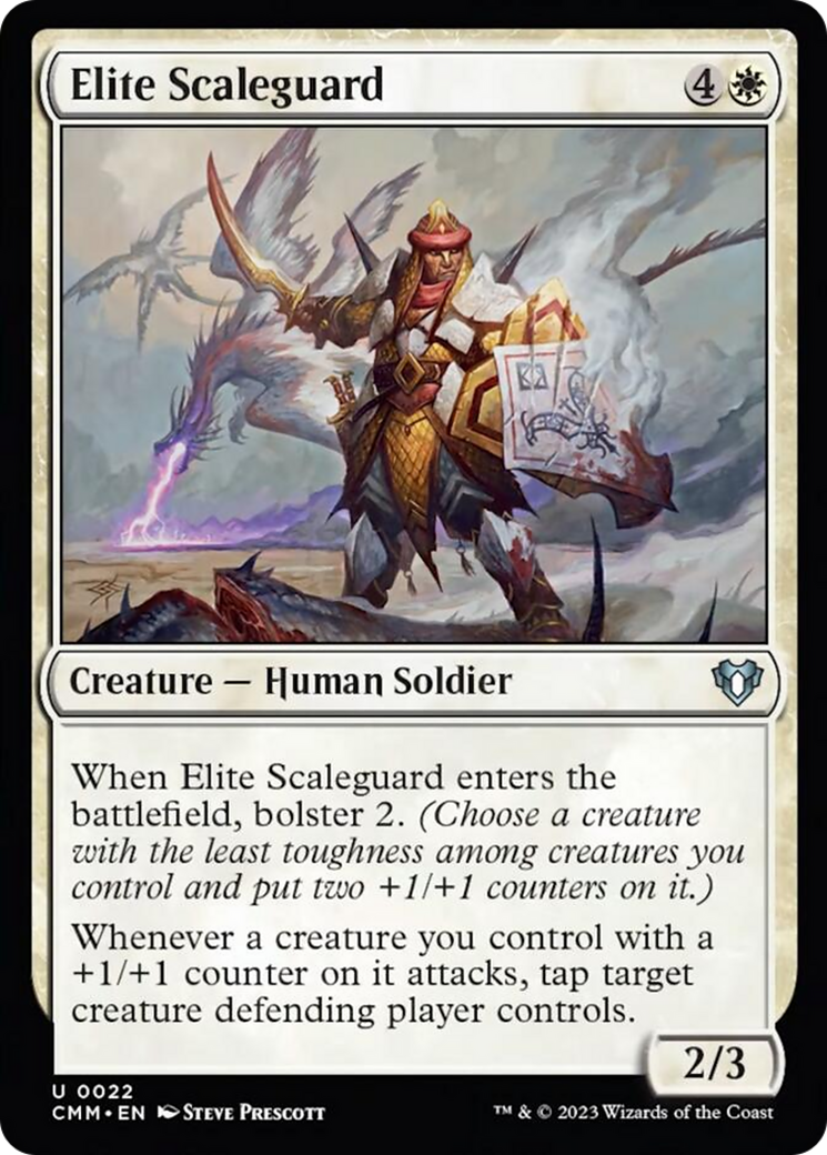 Elite Scaleguard [Commander Masters] | Tabernacle Games