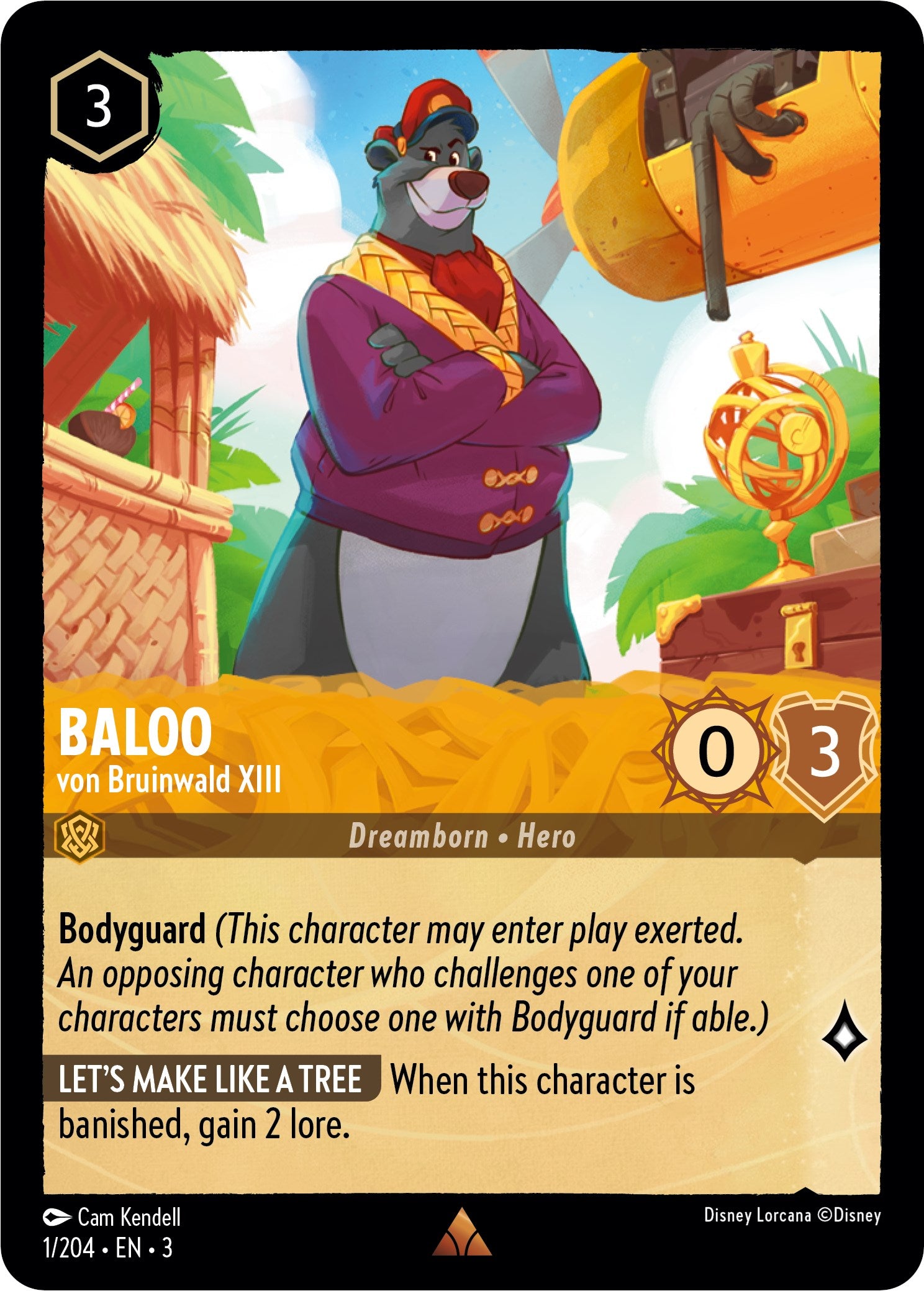Baloo - von Bruinwald XIII (1/204) [Into the Inklands] | Tabernacle Games