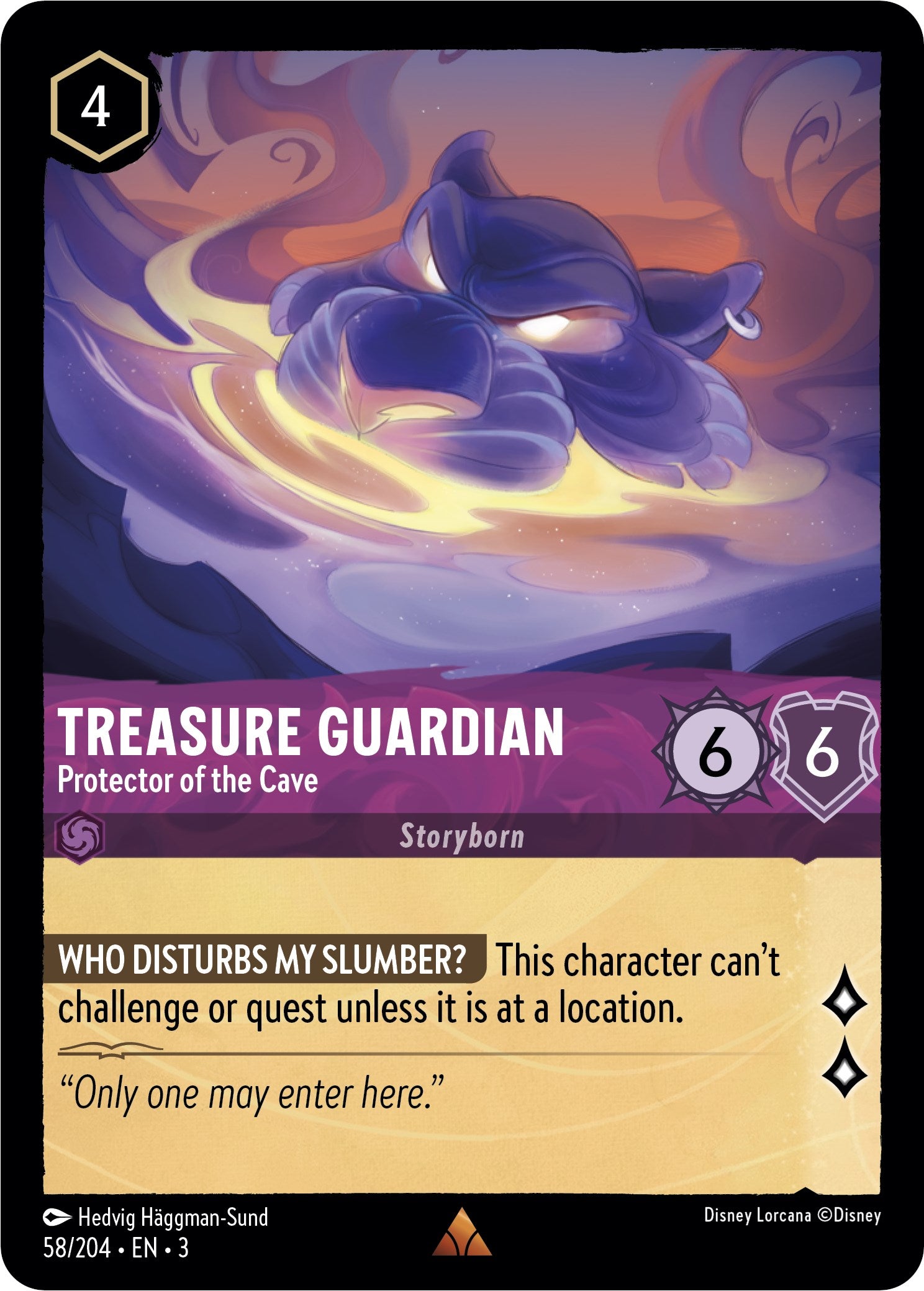 Treasure Guardian - Protector of the Cave (58/204) [Into the Inklands] | Tabernacle Games