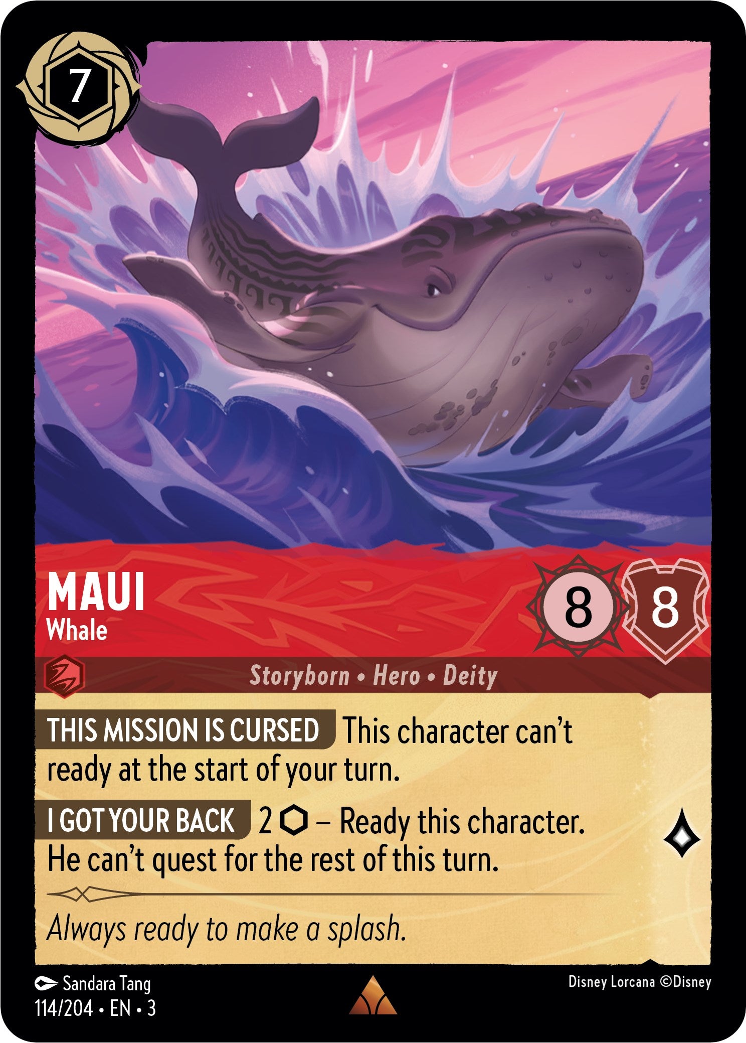 Maui - Whale (114//204) [Into the Inklands] | Tabernacle Games