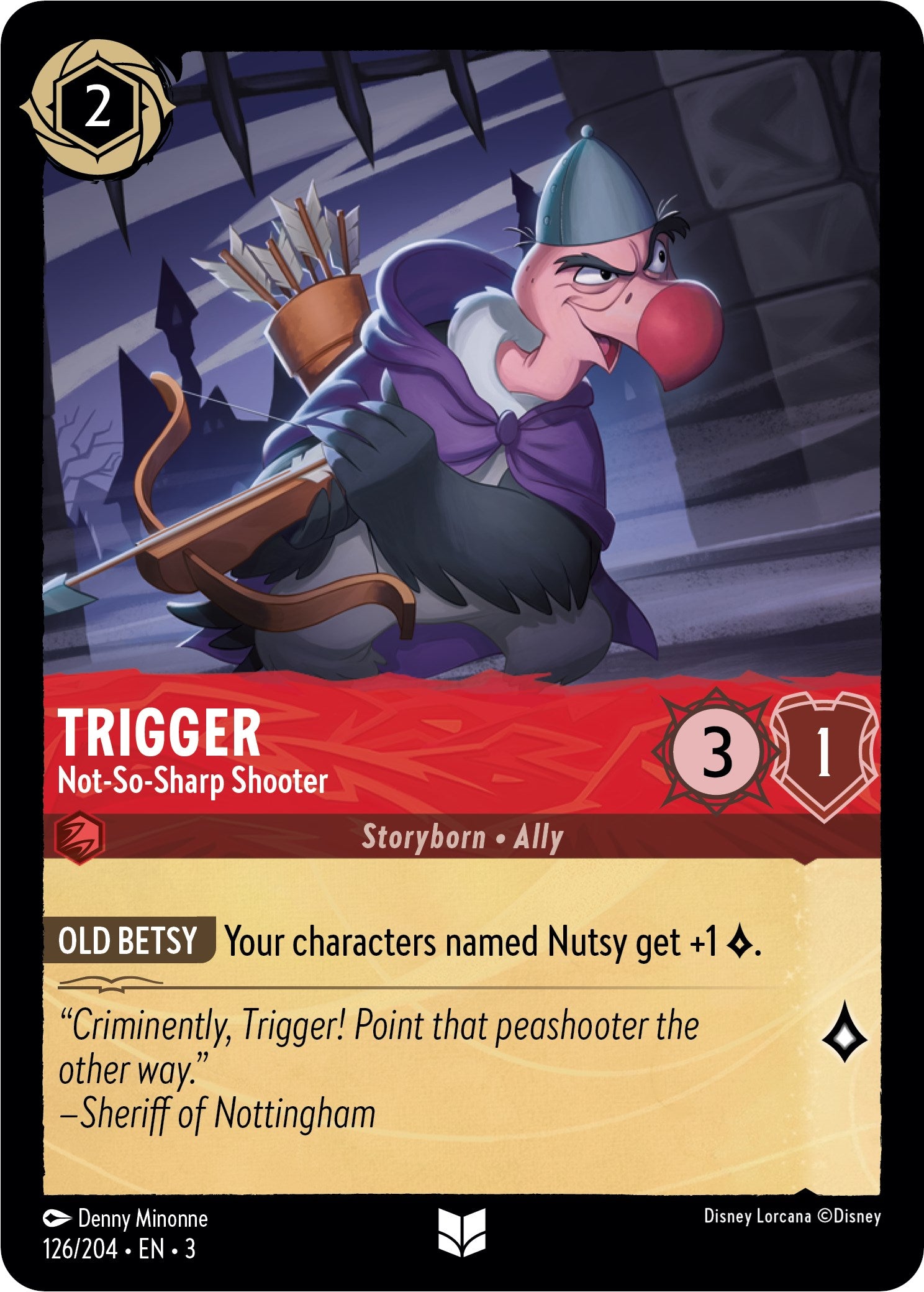 Trigger - Not-So-Sharp Shooter (126//204) [Into the Inklands] | Tabernacle Games