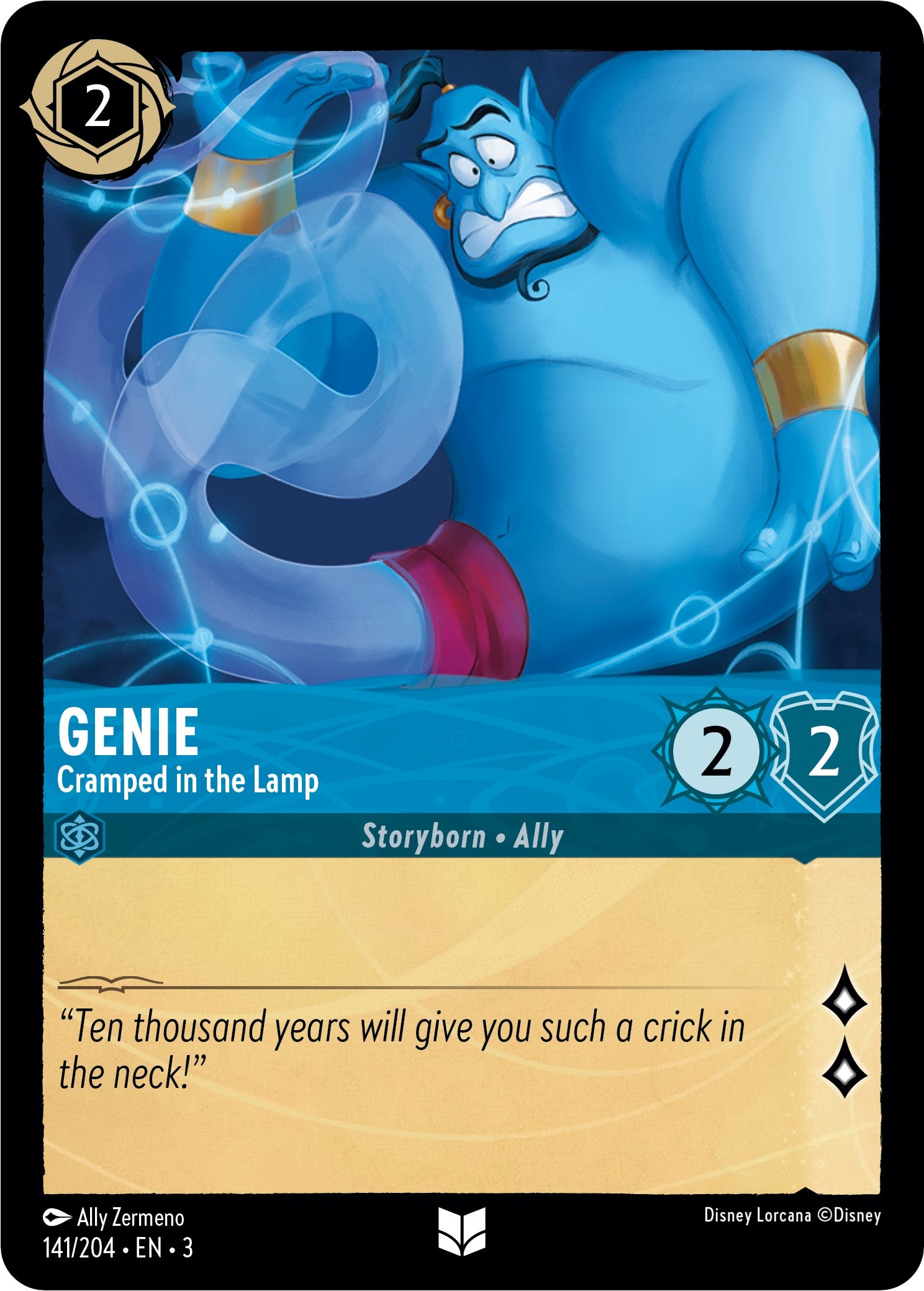 Genie - Cramped in the Lamp (141//204) [Into the Inklands] | Tabernacle Games