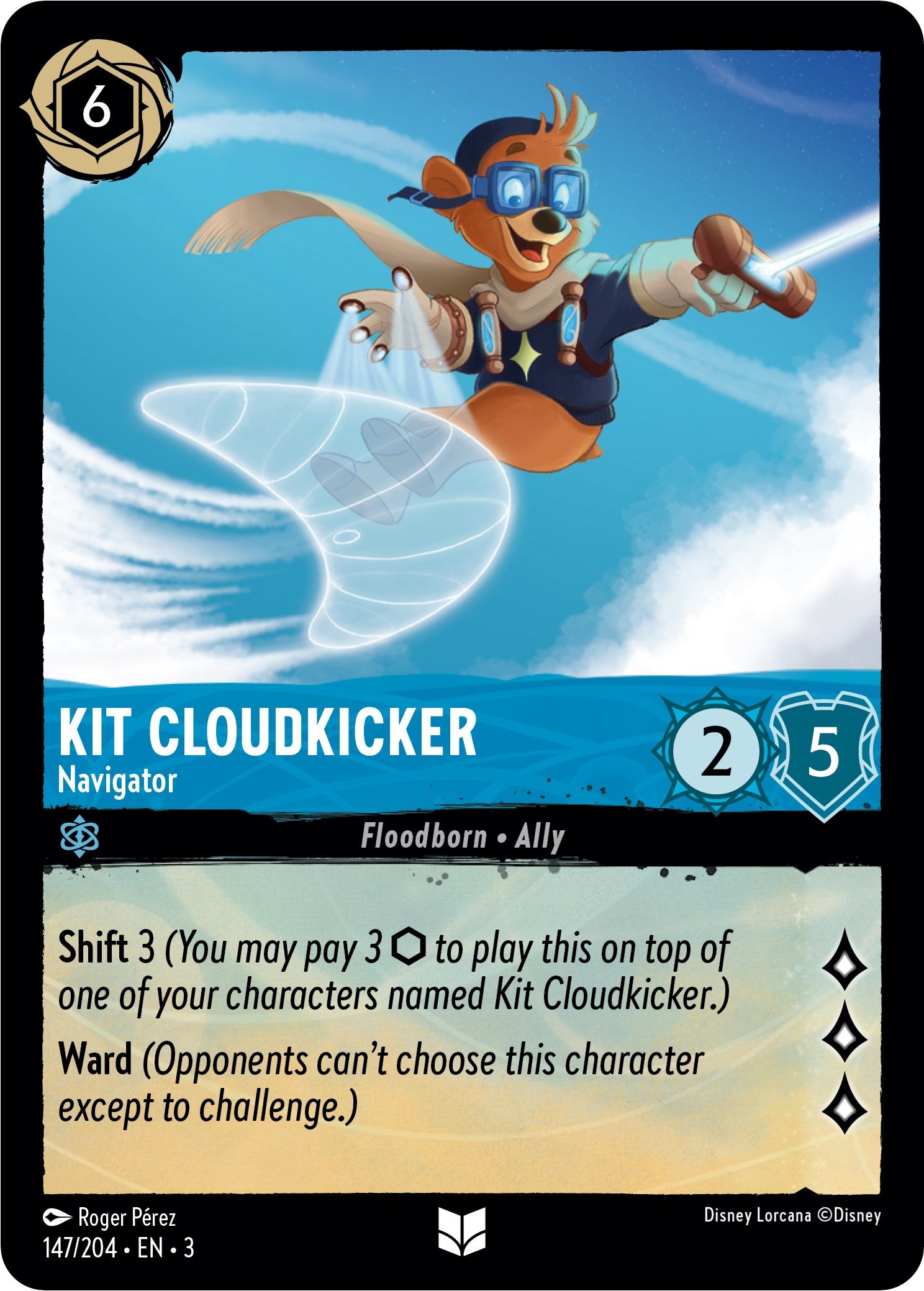 Kit Cloudkicker - Navigator (147//204) [Into the Inklands] | Tabernacle Games