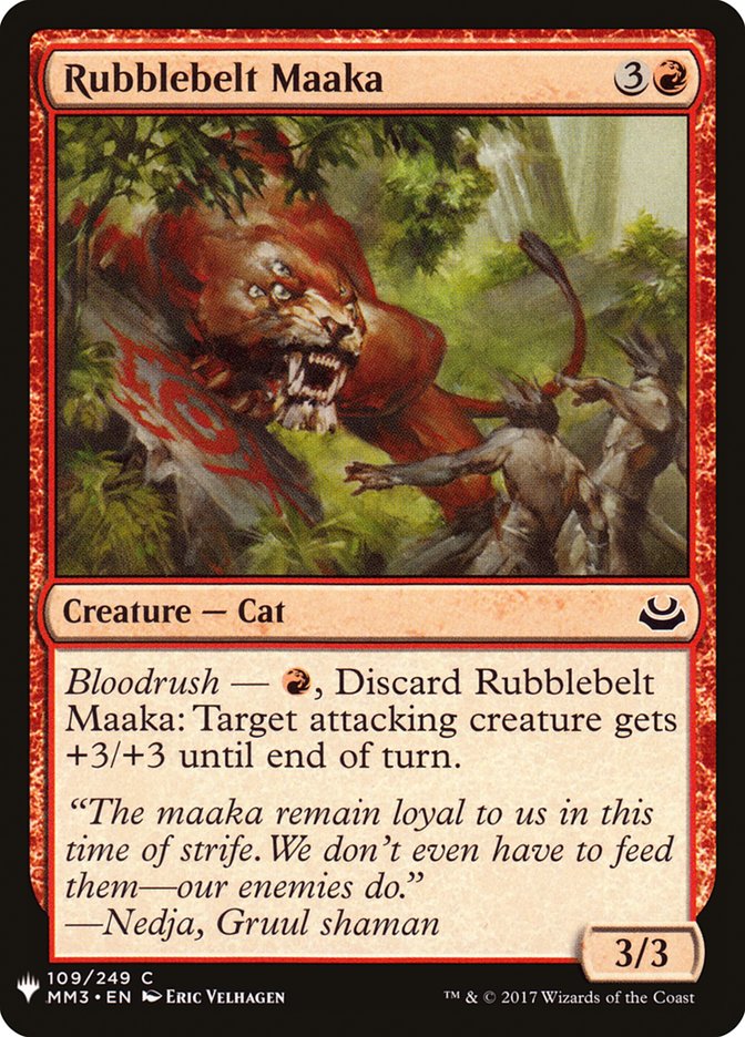 Rubblebelt Maaka [Mystery Booster] | Tabernacle Games