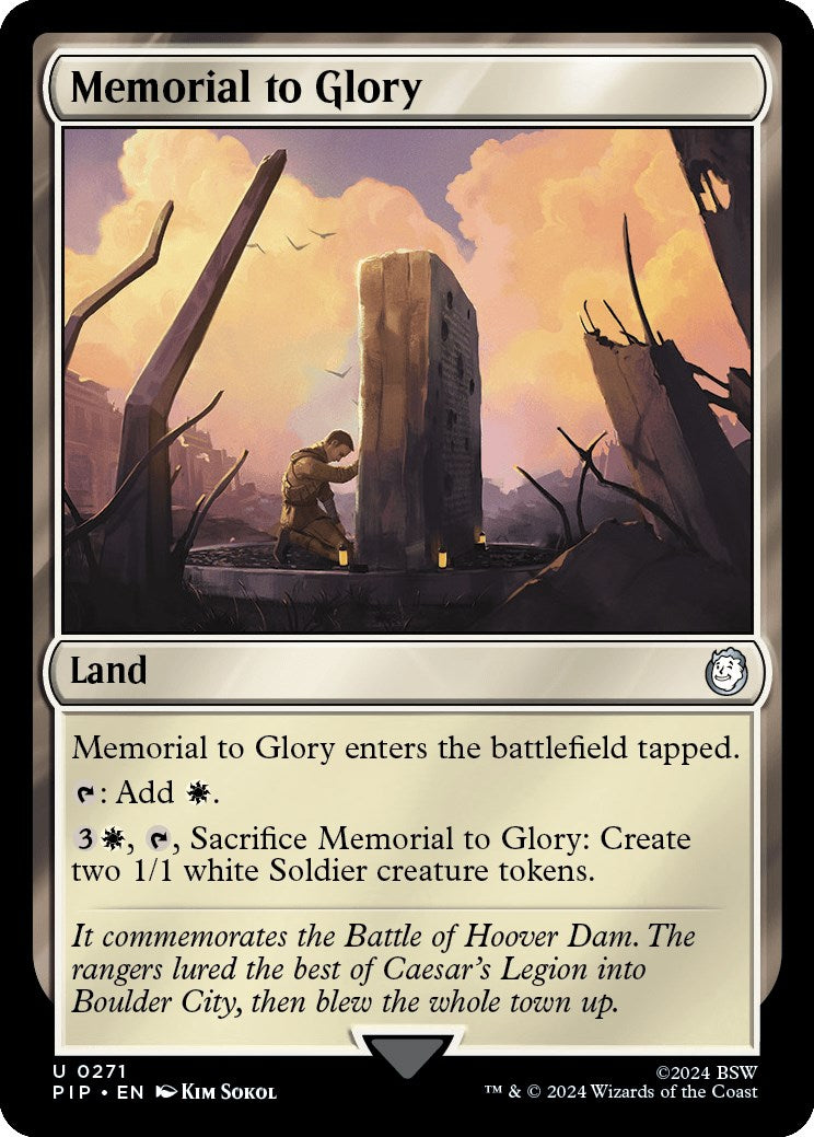 Memorial to Glory [Fallout] | Tabernacle Games