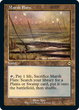 Marsh Flats (Retro Foil Etched) [Modern Horizons 2] | Tabernacle Games