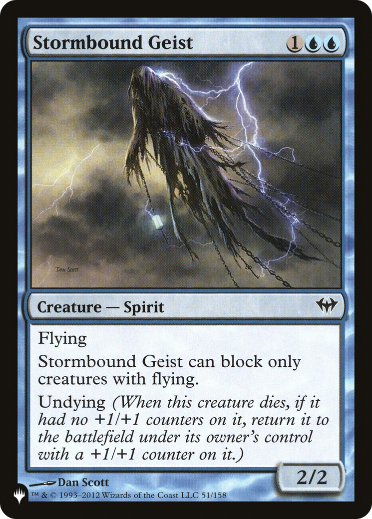 Stormbound Geist [The List Reprints] | Tabernacle Games