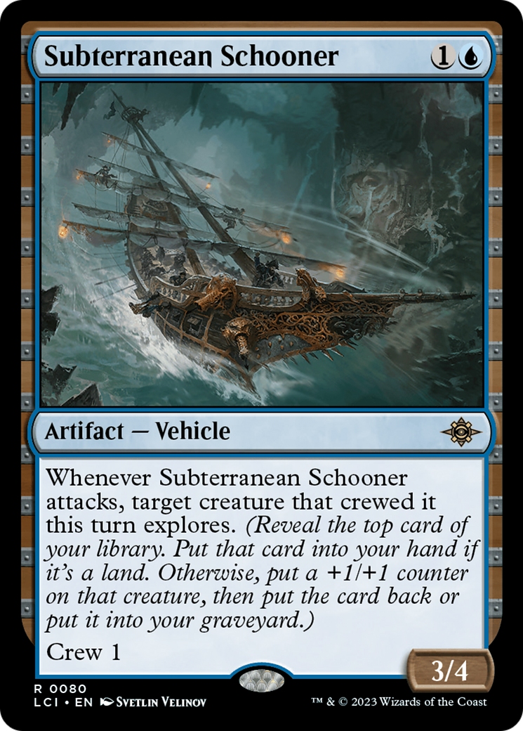 Subterranean Schooner [The Lost Caverns of Ixalan] | Tabernacle Games