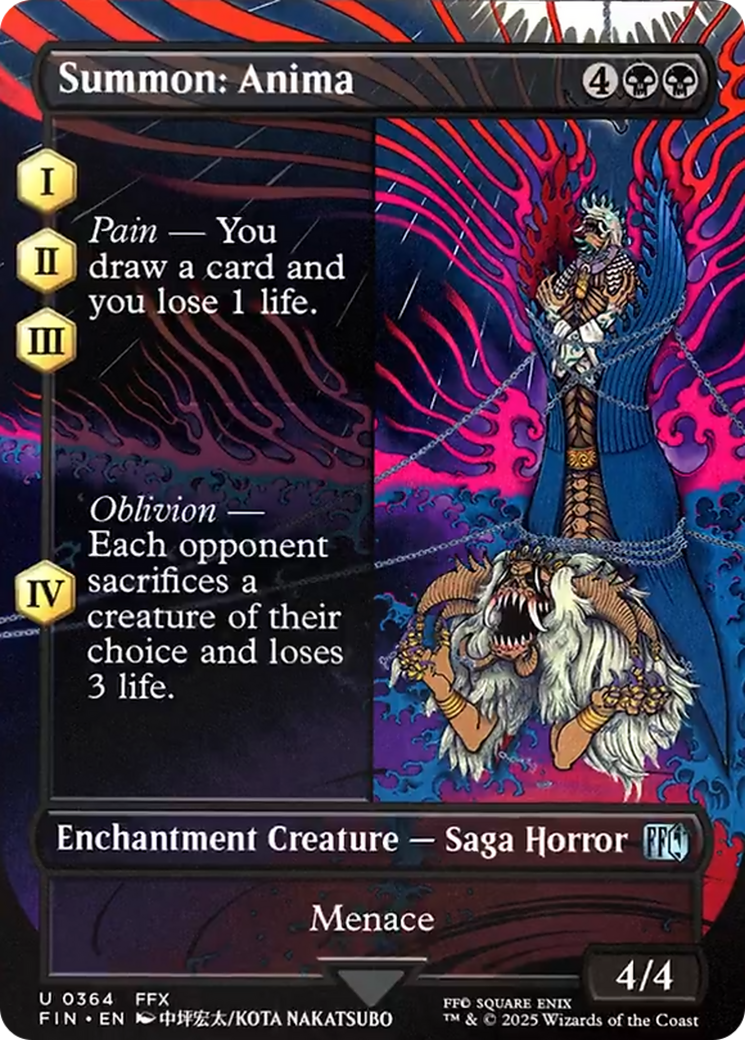 Summon: Anima (Borderless) [FINAL FANTASY] | Tabernacle Games
