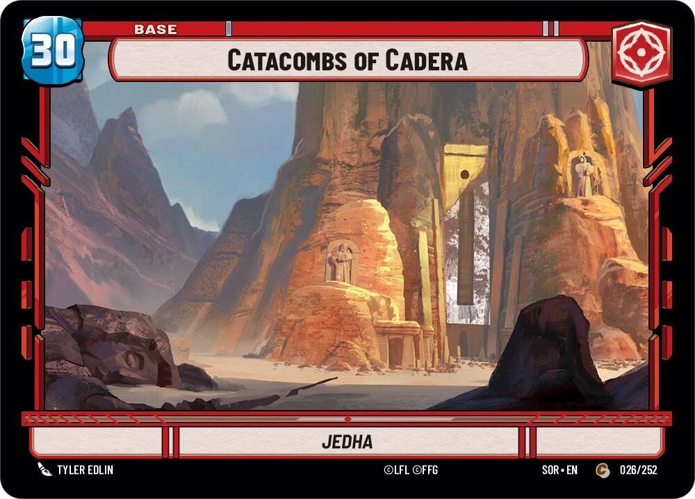 Catacombs of Cadera (026/252) [Spark of Rebellion] | Tabernacle Games