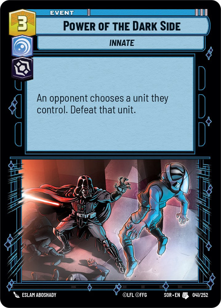 Power of the Dark Side (041/252) [Spark of Rebellion] | Tabernacle Games