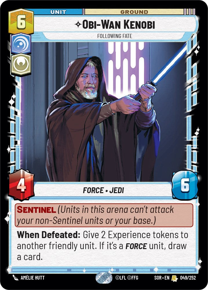 Obi-Wan Kenobi - Following Fate (049/252) [Spark of Rebellion] | Tabernacle Games