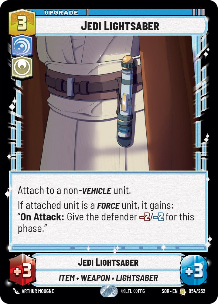 Jedi Lightsaber (054/252) [Spark of Rebellion] | Tabernacle Games