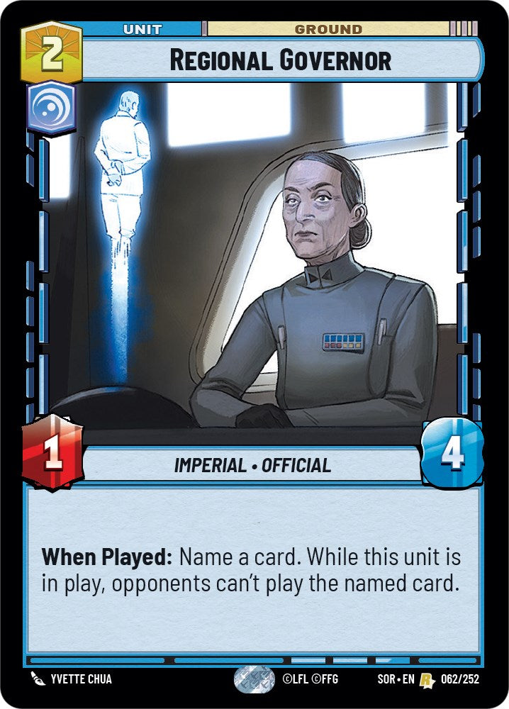 Regional Governor (062/252) [Spark of Rebellion] | Tabernacle Games