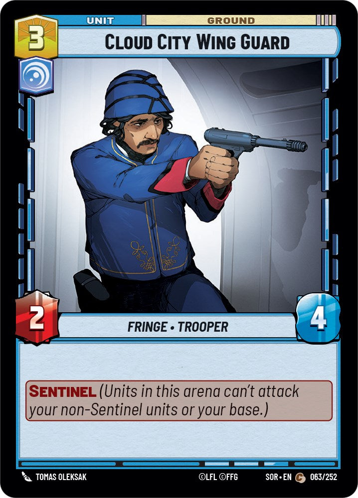 Cloud City Wing Guard (063/252) [Spark of Rebellion] | Tabernacle Games