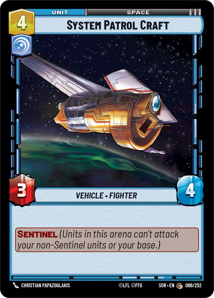 System Patrol Craft (066/252) [Spark of Rebellion] | Tabernacle Games