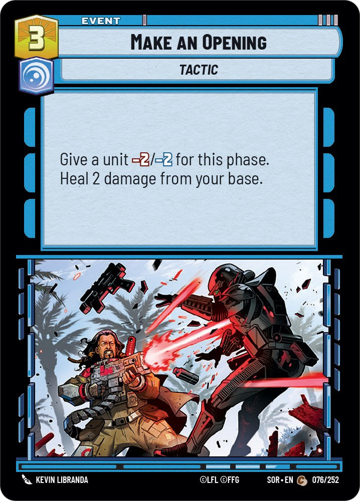 Make An Opening (076/252) [Spark of Rebellion] | Tabernacle Games