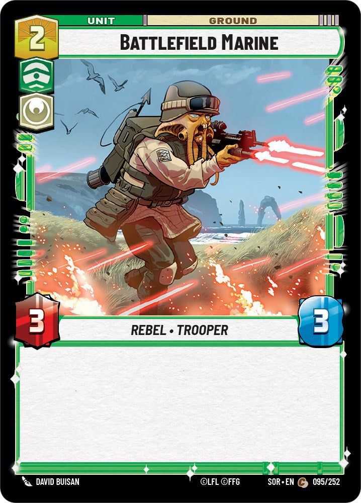 Battlefield Marine (095/252) [Spark of Rebellion] | Tabernacle Games