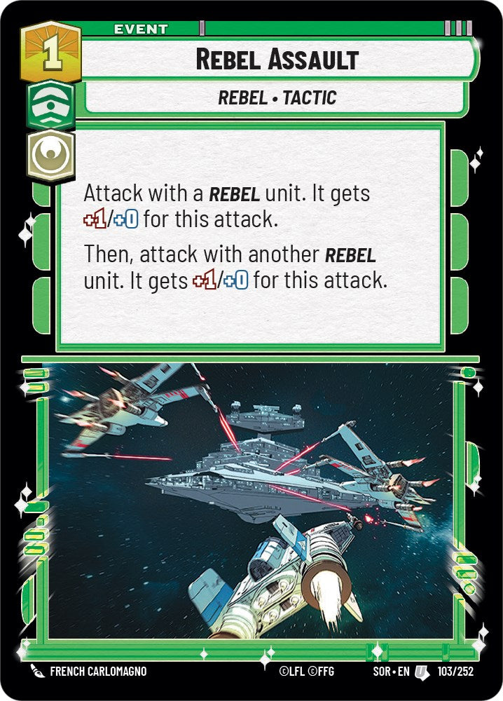 Rebel Assault (103/252) [Spark of Rebellion] | Tabernacle Games