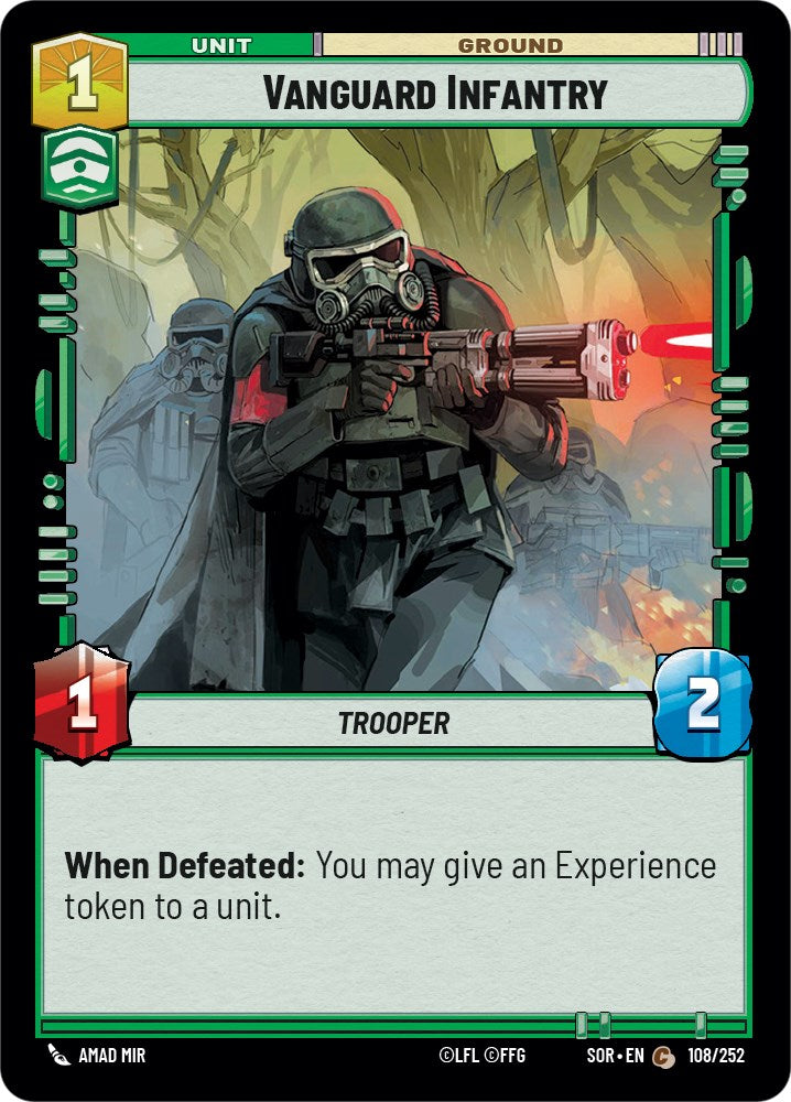 Vanguard Infantry (108/252) [Spark of Rebellion] | Tabernacle Games