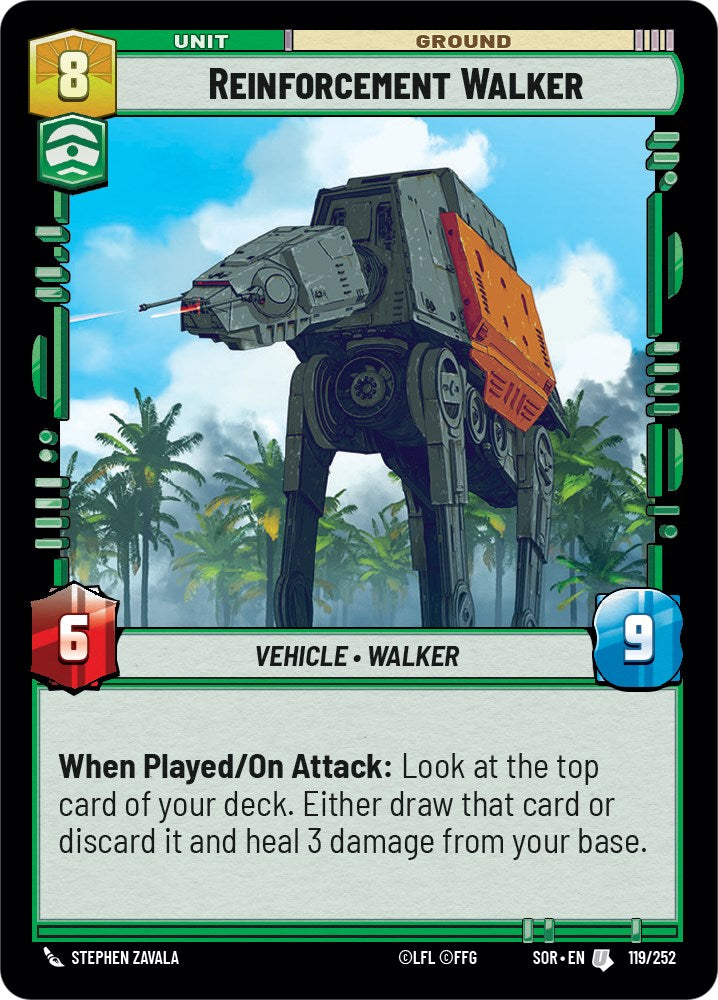 Reinforcement Walker (119/252) [Spark of Rebellion] | Tabernacle Games