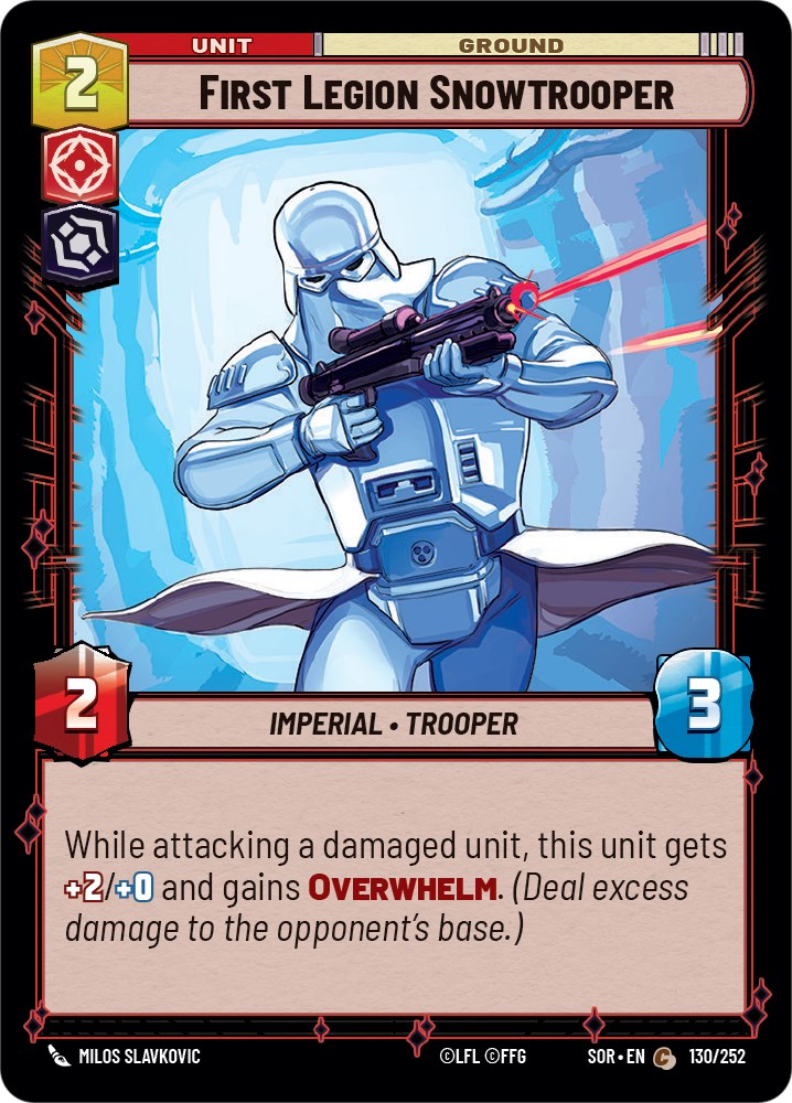 First Legion Snowtrooper (130/252) [Spark of Rebellion] | Tabernacle Games