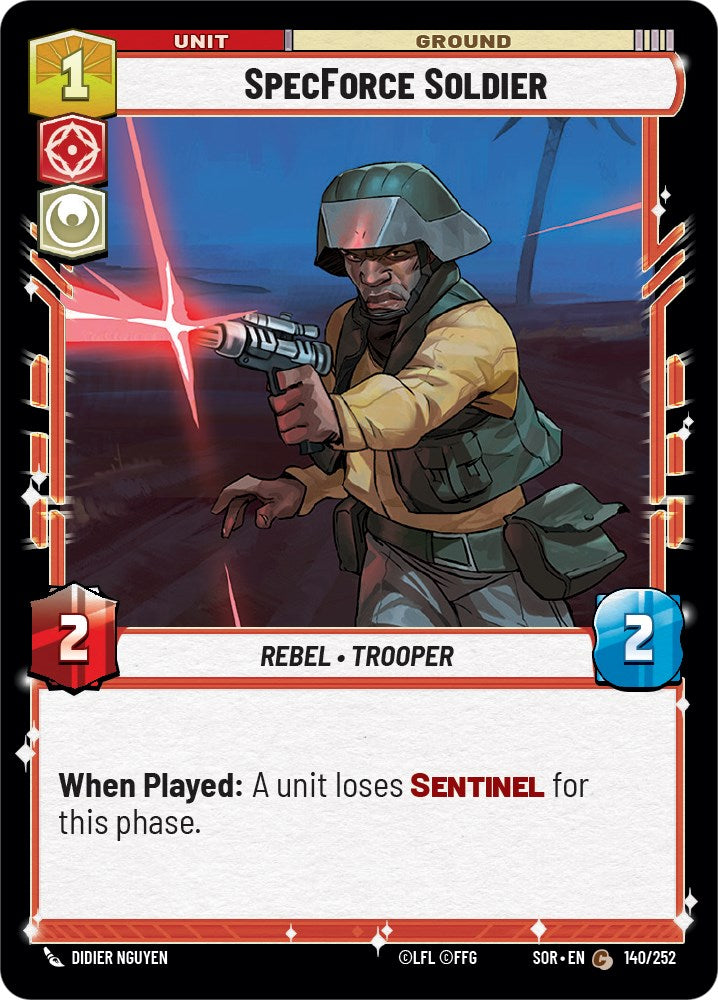 SpecForce Soldier (140/252) [Spark of Rebellion] | Tabernacle Games