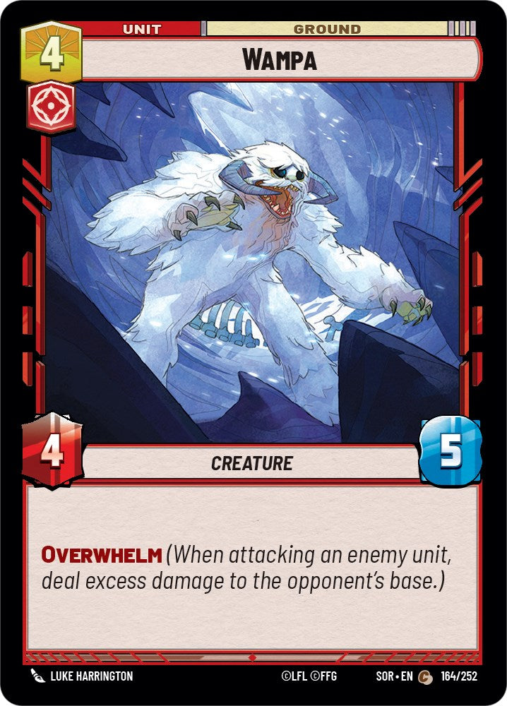 Wampa (164/252) [Spark of Rebellion] | Tabernacle Games