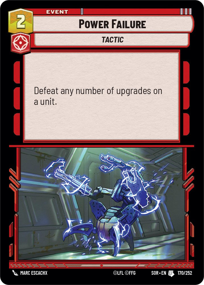 Power Failure (170/252) [Spark of Rebellion] | Tabernacle Games