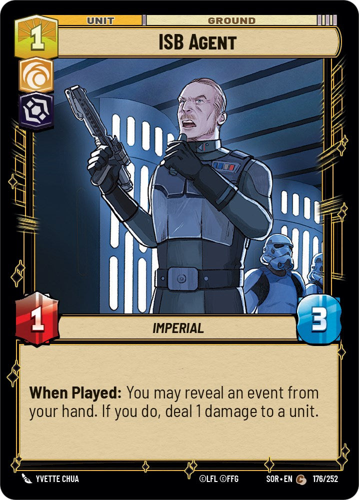 ISB Agent (176/252) [Spark of Rebellion] | Tabernacle Games