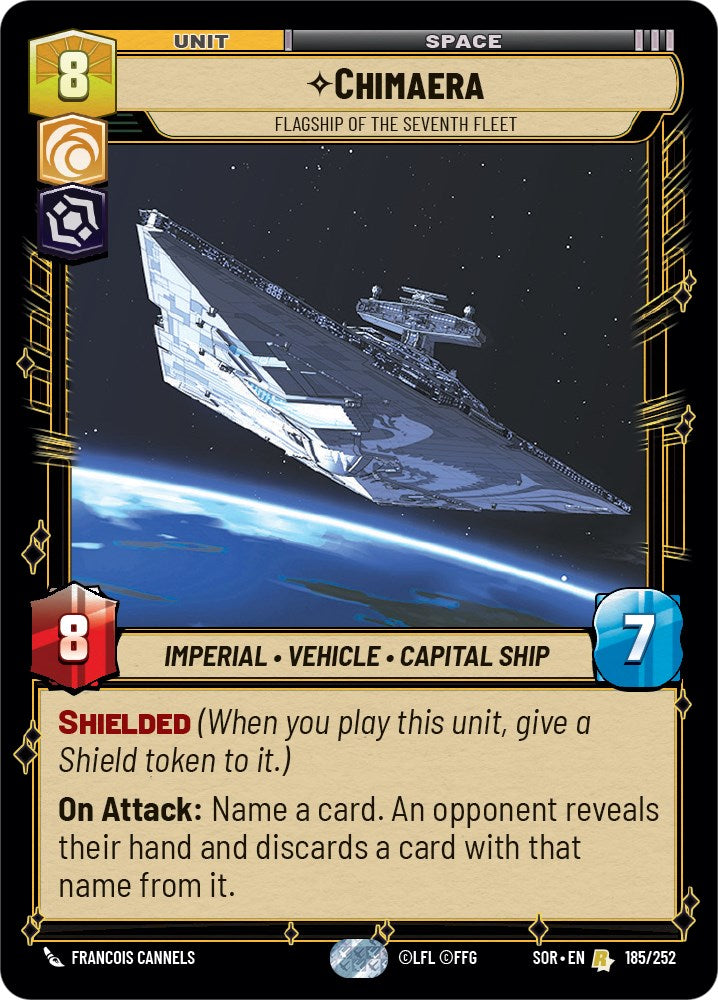 Chimaera - Flagship of the Seventh Fleet (185/252) [Spark of Rebellion] | Tabernacle Games