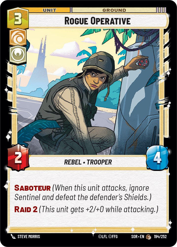 Rogue Operative (194/252) [Spark of Rebellion] | Tabernacle Games