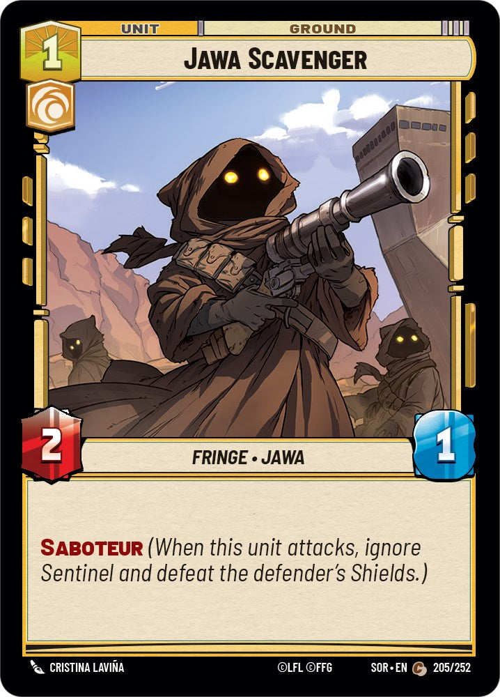 Jawa Scavenger (205/252) [Spark of Rebellion] | Tabernacle Games