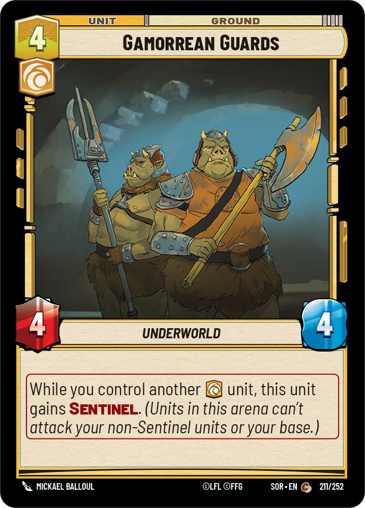 Gamorrean Guards (211/252) [Spark of Rebellion] | Tabernacle Games