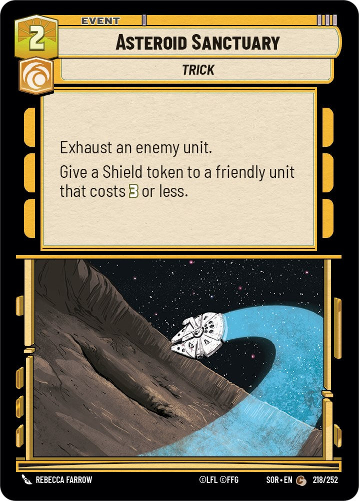 Asteroid Sanctuary (218/252) [Spark of Rebellion] | Tabernacle Games