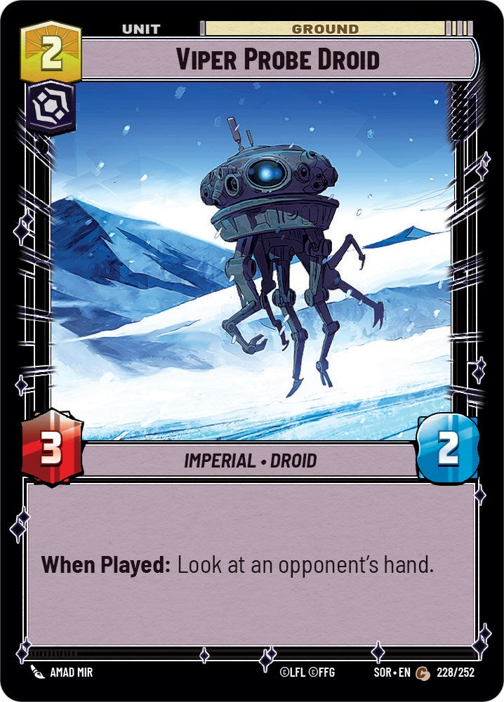 Viper Probe Droid (228/252) [Spark of Rebellion] | Tabernacle Games