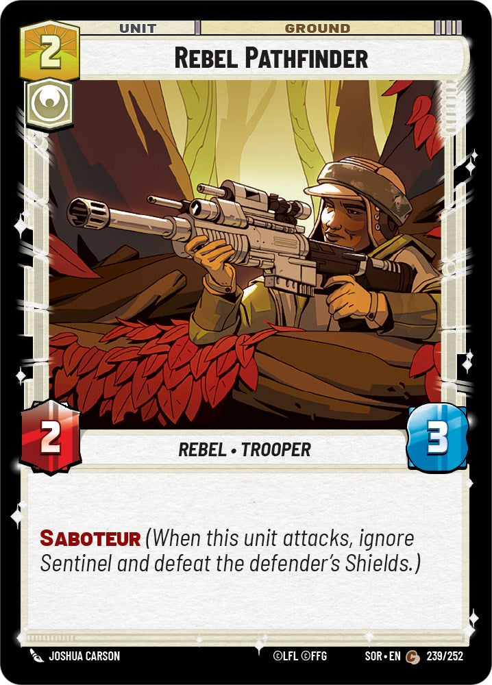 Rebel Pathfinder (239/252) [Spark of Rebellion] | Tabernacle Games