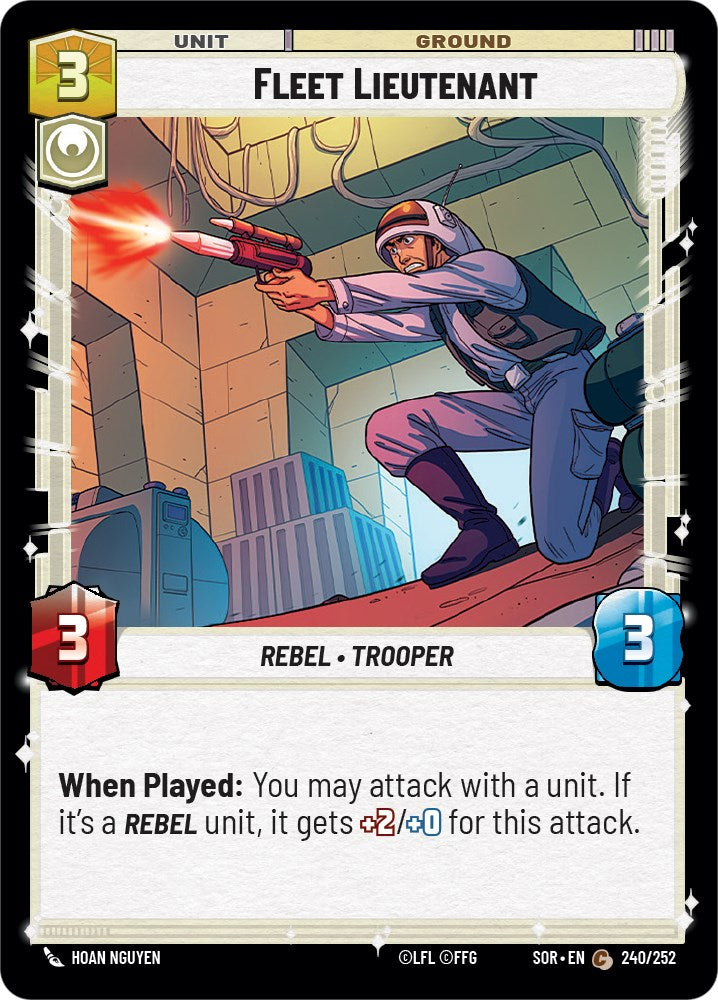 Fleet Lieutenant (240/252) [Spark of Rebellion] | Tabernacle Games