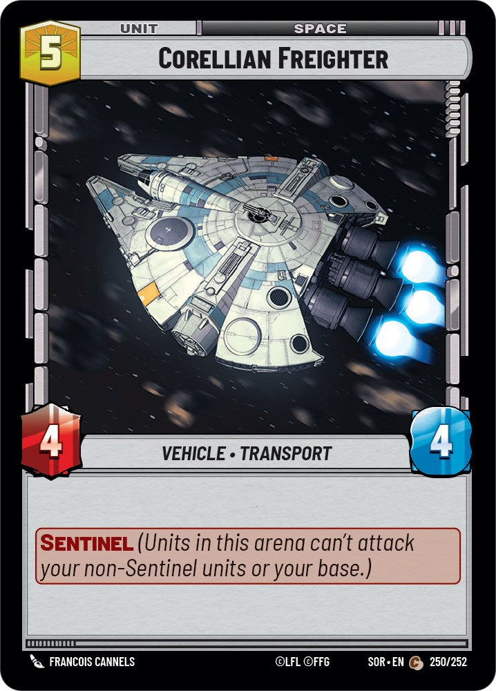 Corellian Freighter (250/252) [Spark of Rebellion] | Tabernacle Games
