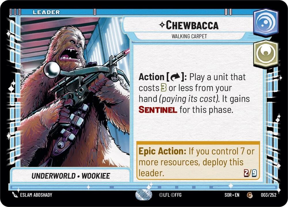 Chewbacca - Walking Carpet (003/252) [Spark of Rebellion] | Tabernacle Games