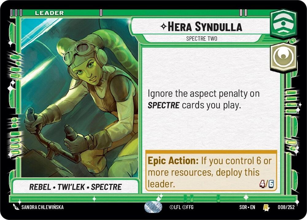 Hera Syndulla - Spectre Two (008/252) [Spark of Rebellion] | Tabernacle Games